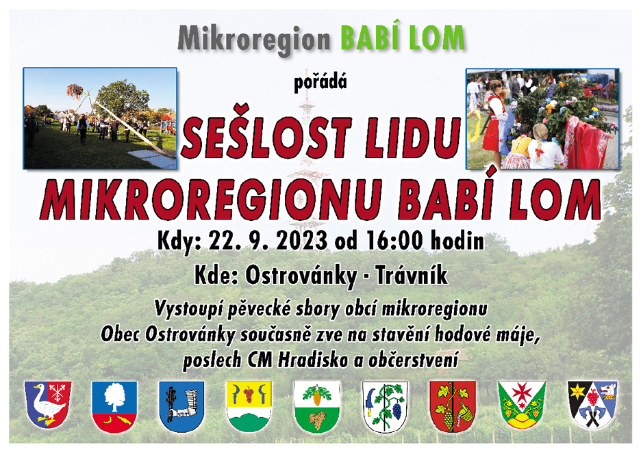 mikroregion babi lom plakat Seslost lidu 2023
